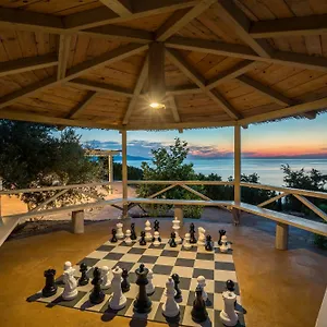 Blue Caves - Exceptional With Private Pools Direct Access To The Sea Koríthion