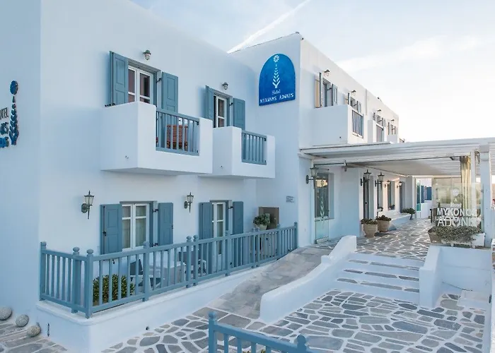 Photo de Hotel Adonis Mykonos Town