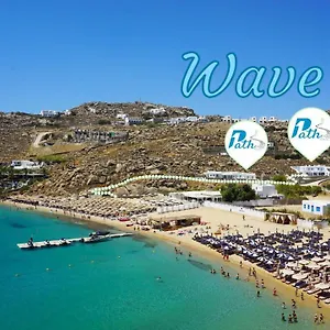 Holiday home 1path Wave Mykonos Super Paradise House *